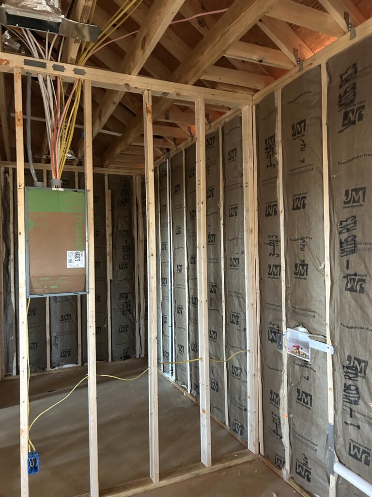 Completed Attic Blown-In